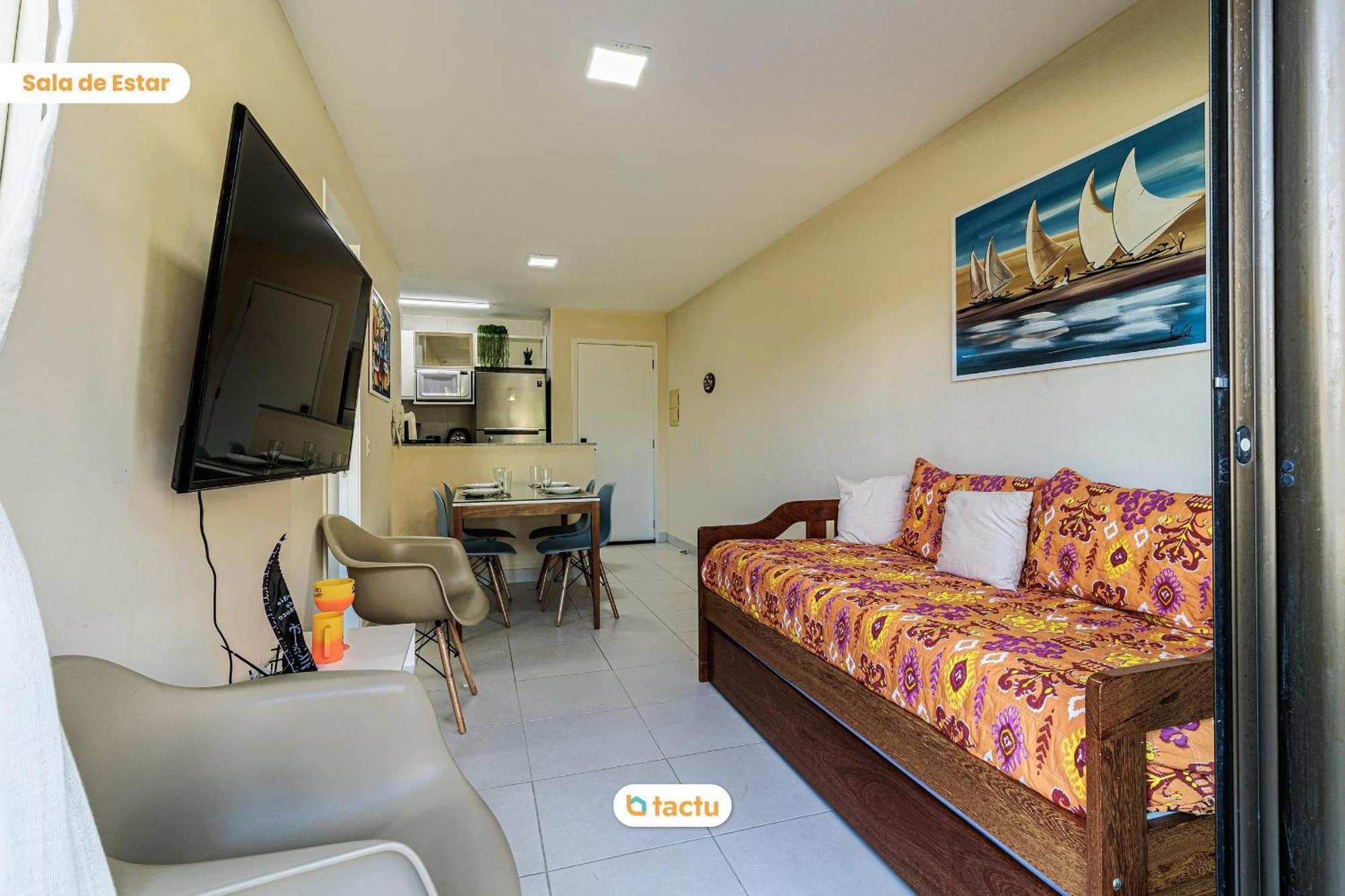 Villa Térreo aconchegante de 39 m2 no VG Sun Cumbuco por Tactu Exterior foto